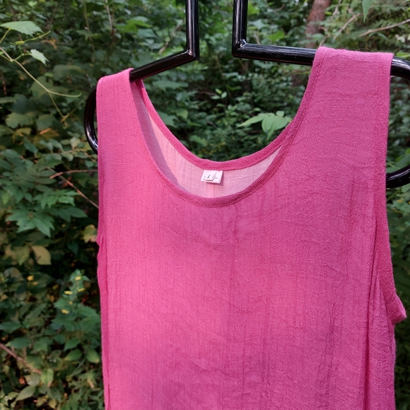 Lightweight Silk Cotton Mini Dress - Picture 3 of 9